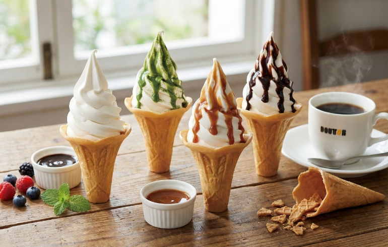 ソフトクリーム各種