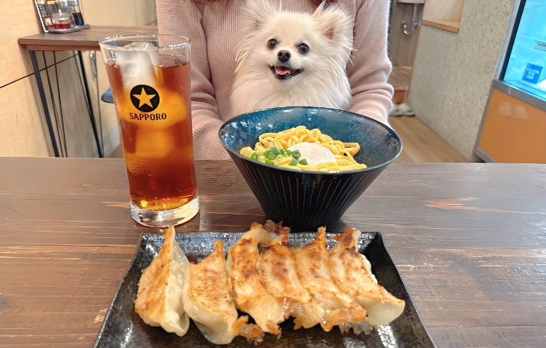 鵠沼まぜそばとゆめちゃん