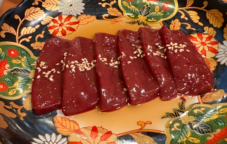 生レバー焼き