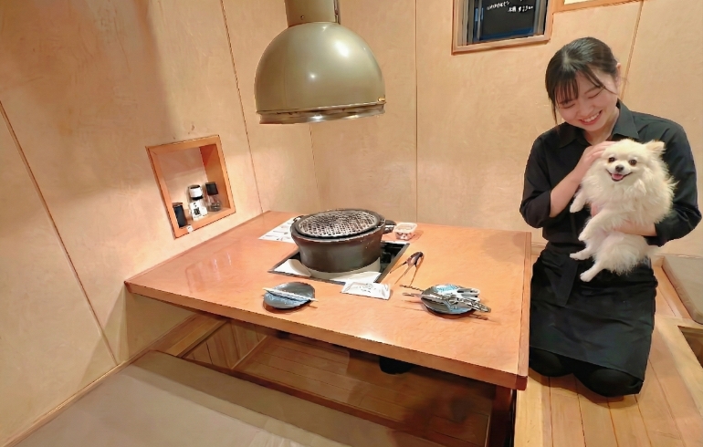 ワンちゃんフレンドリー（店員さん）