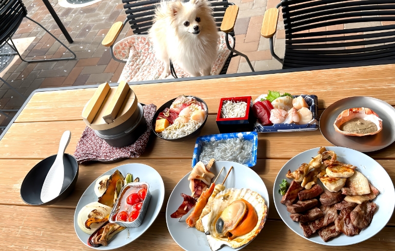 グリル（お肉盛り合わせ焼きたて後）