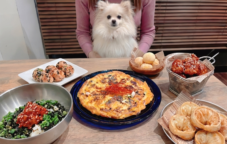 一品料理各種とゆめちゃん