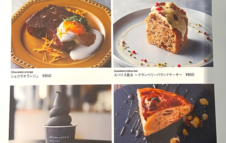 ケーキメニュー2