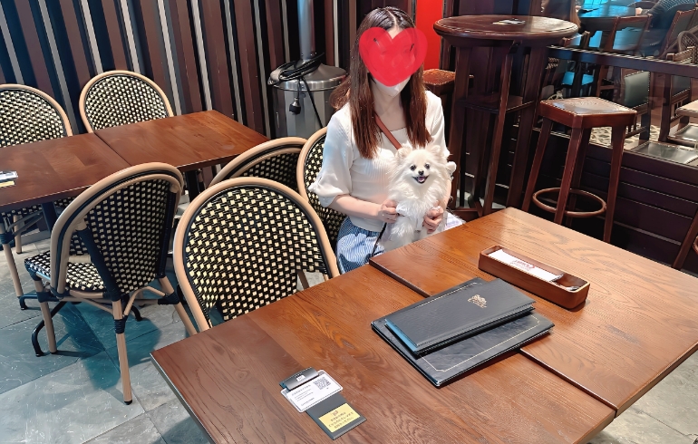 テラス席