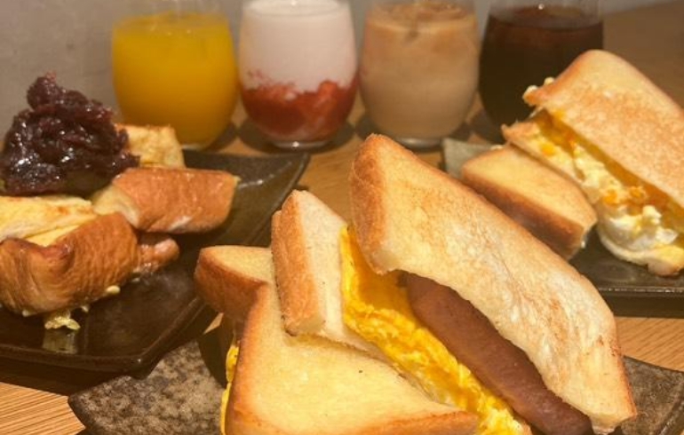 モーニング料理（フレンチトースト各種）3