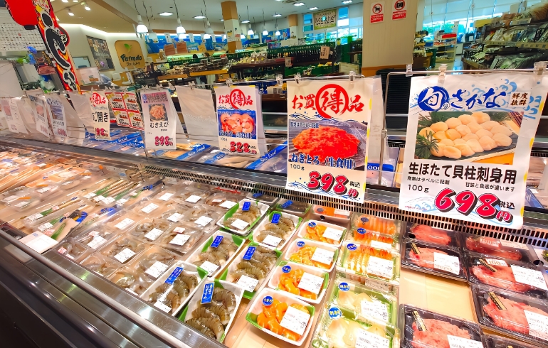 スーパーの店内4