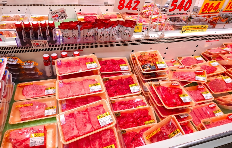 スーパーの店内5