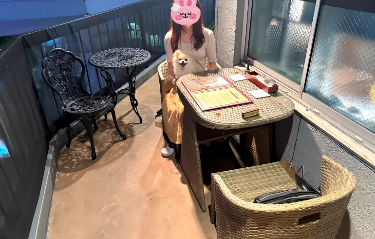 テラス席1