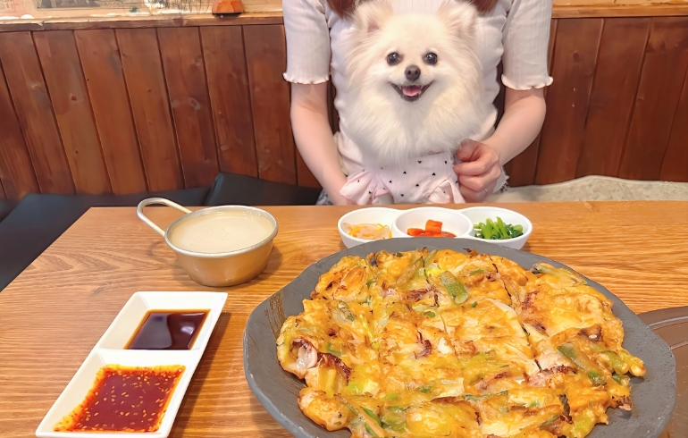 海鮮チヂミ