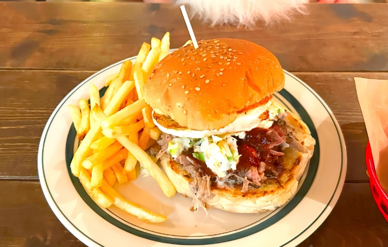 プルドポークサンドイッチ