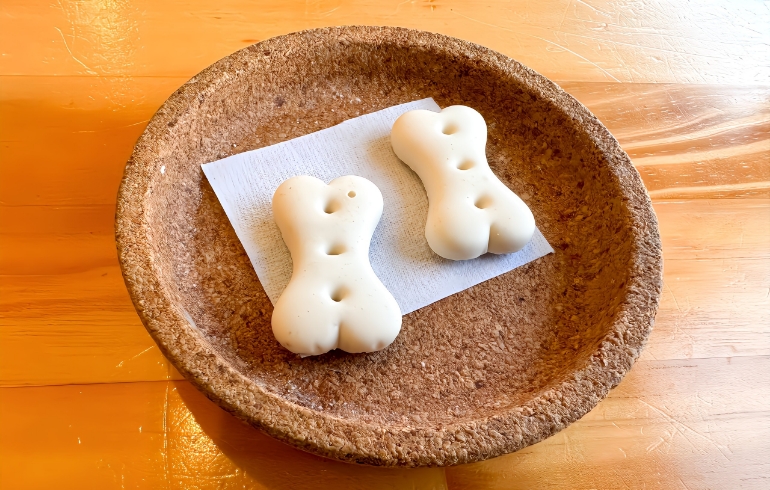 ビスケットのおやつ