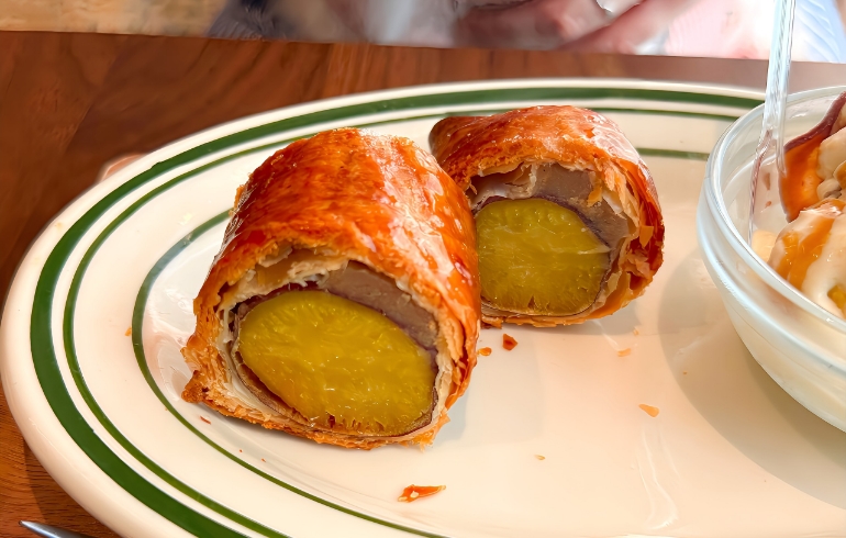 丸ごと焼き芋パイ