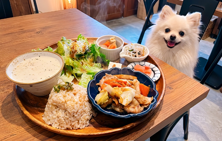 fete cafeごはんとゆめちゃん1
