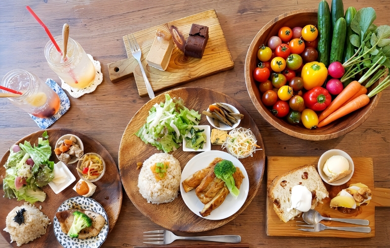 フェテカフェの料理各種