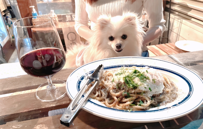 パスタとゆめちゃん