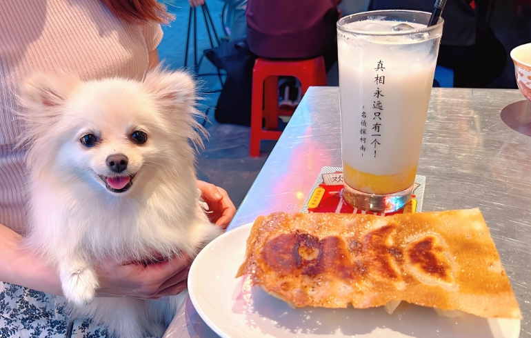 焼き餃子とゆめちゃん