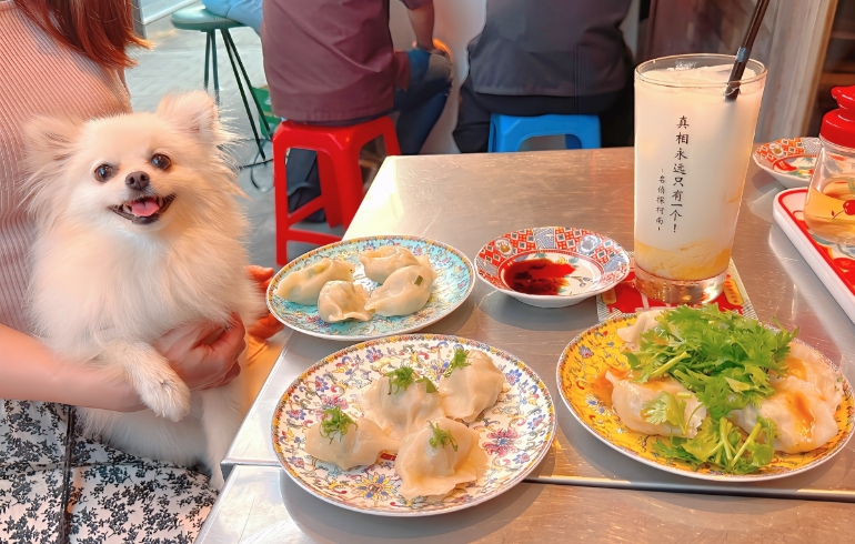 水餃子各種とゆめちゃん