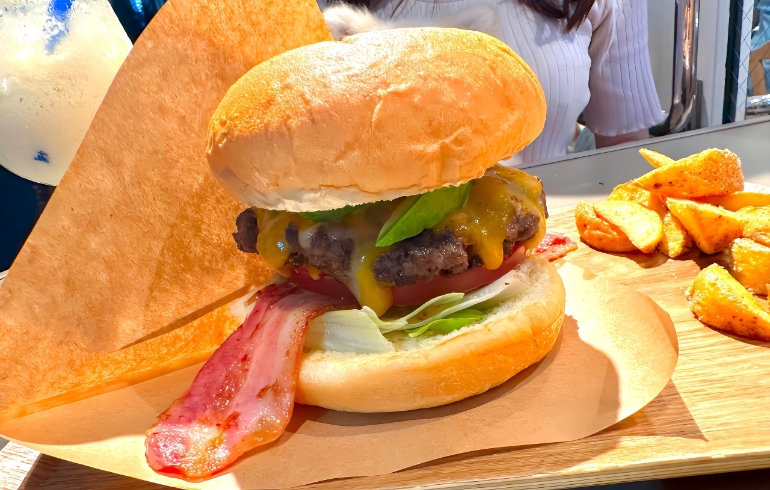 Olu Oluハンバーガー3