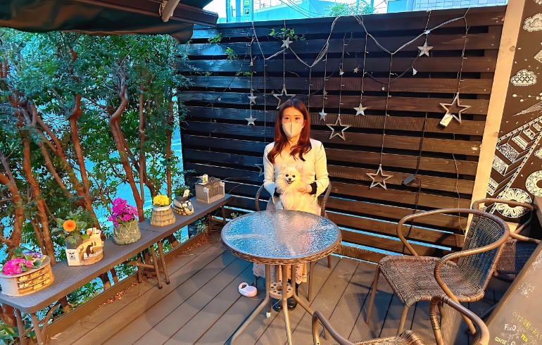 テラス席1