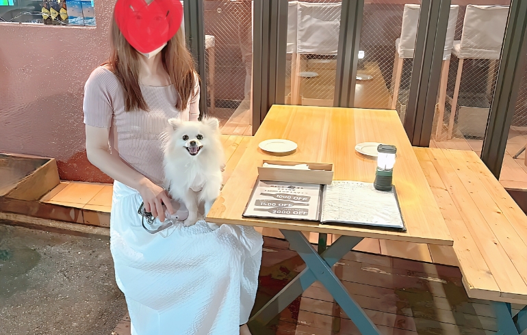 テラス席