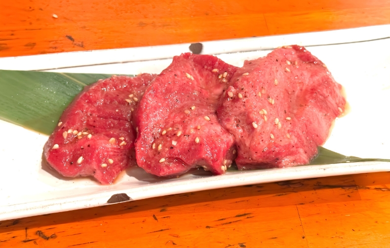 厚切りタン