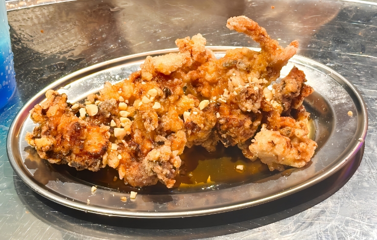 タッカンジョン（韓国風フライドチキン）