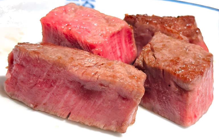 シャトーブリアン（焼き、皿盛り）