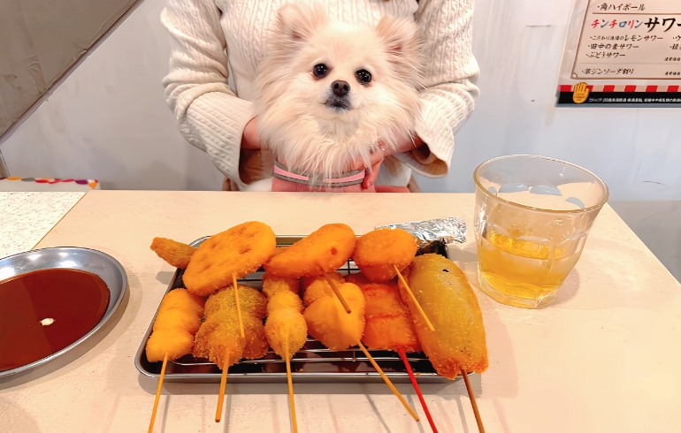 串カツ盛り合わせ1