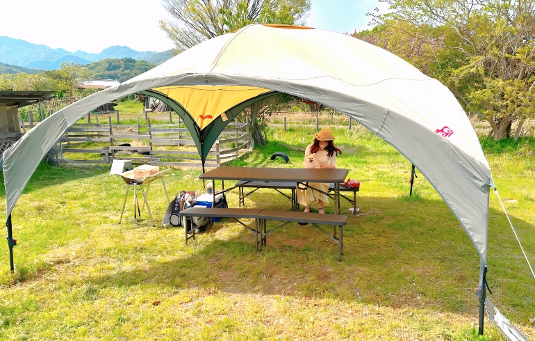 席2（BBQテント）