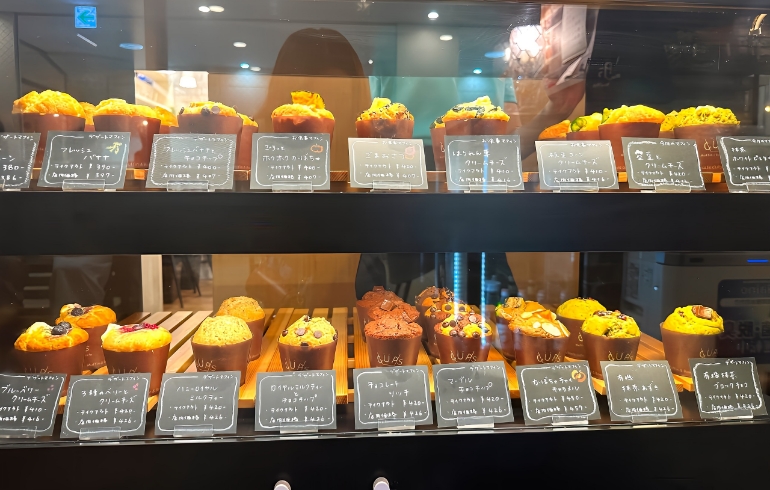マフィン（ショーケース）