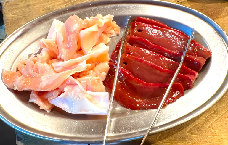 ワンちゃん用焼肉4