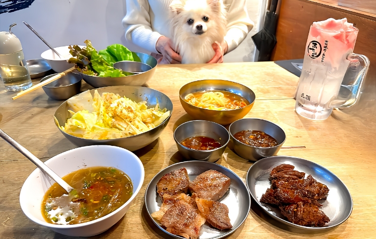 料理勢揃い