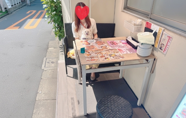 テラス席