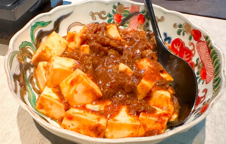 黒毛和牛の麻婆豆腐