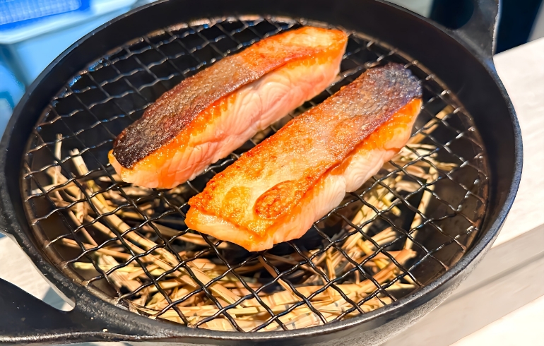 キングサーモン焼き