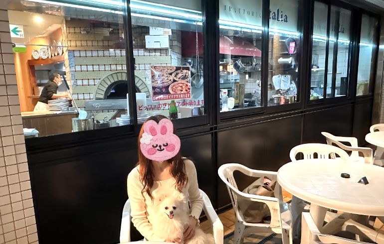 テラス席