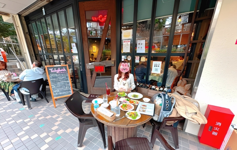 テラス席2