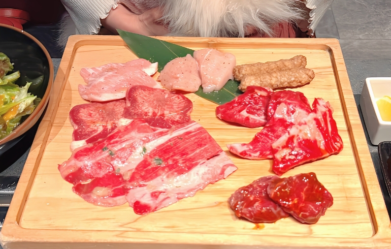 焼肉盛り合わせ