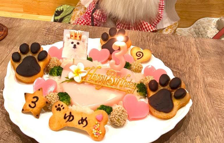 バースデーケーキキャンドルサービス