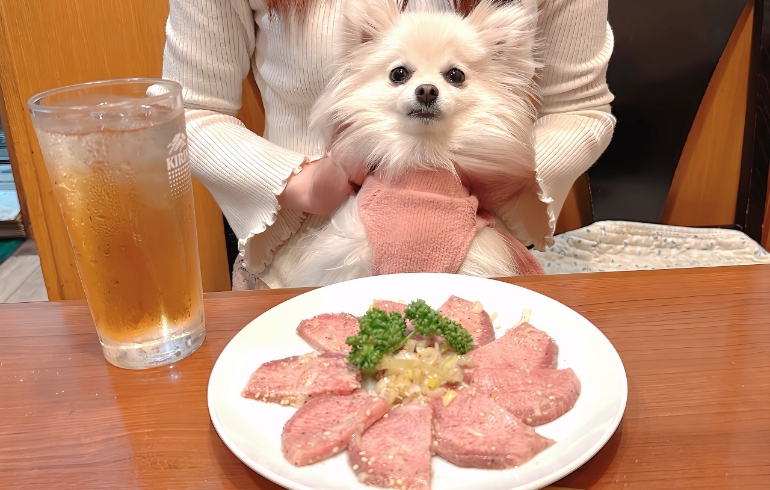 上タン塩とゆめちゃん