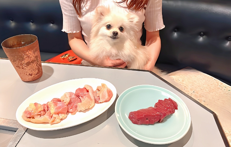 ワンちゃんのお肉