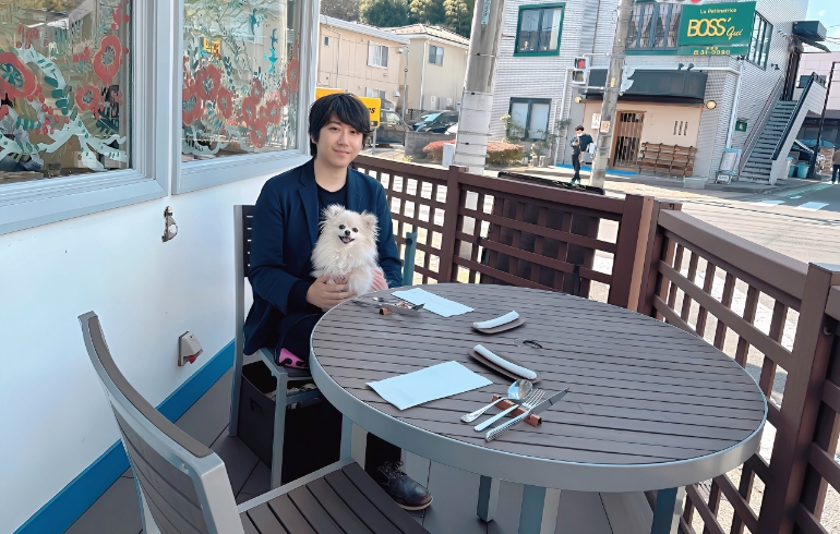 テラス席