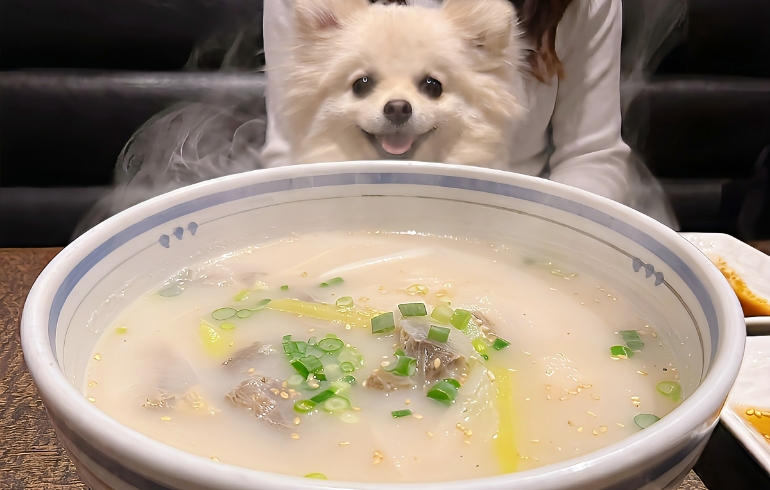 コムタンスープ