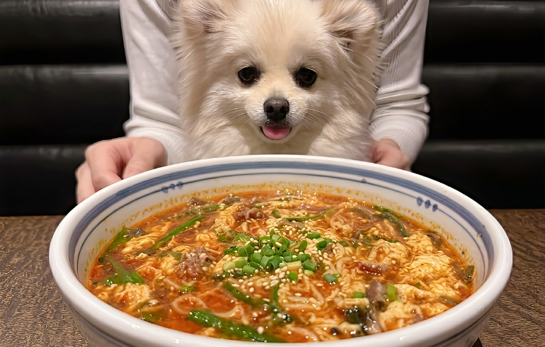 ユッケジャンうどん