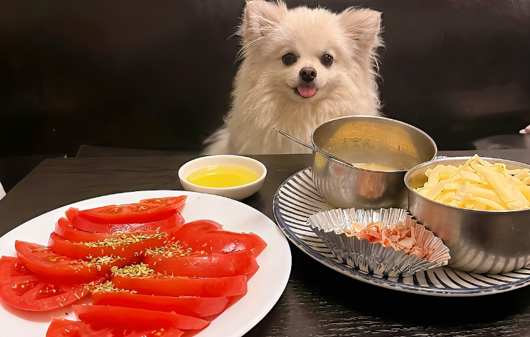 トマトもんじゃ
