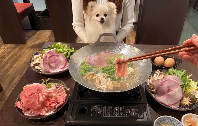 ルイビ豚しゃぶしゃぶセット