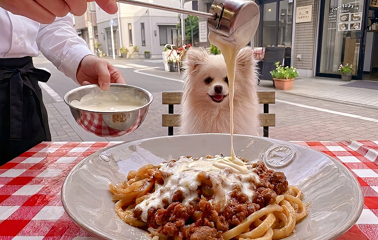 チーズかけ放題 チーズがとろける