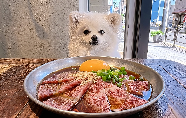 顔刺し牛ほほ肉
