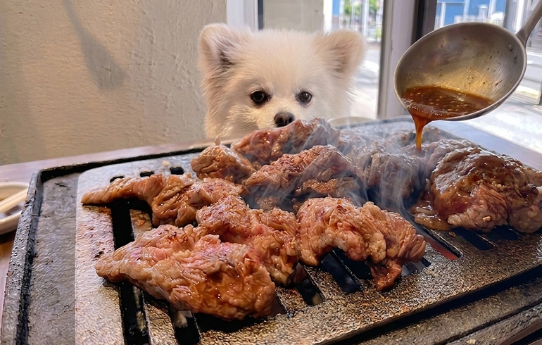壺漬けBBQデカハラミ
