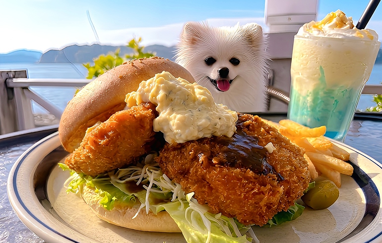 タルタルフィッシュバーガー